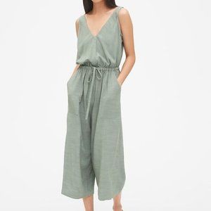 Sleeveless Wide Leg Jumpsuit